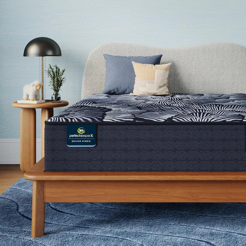 Serta Perfect Sleeper X Quilted Hybrid Mattress Excelled Plush